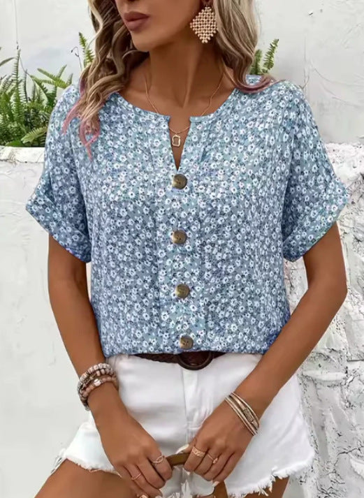 YVETTE / FLORAL TOP