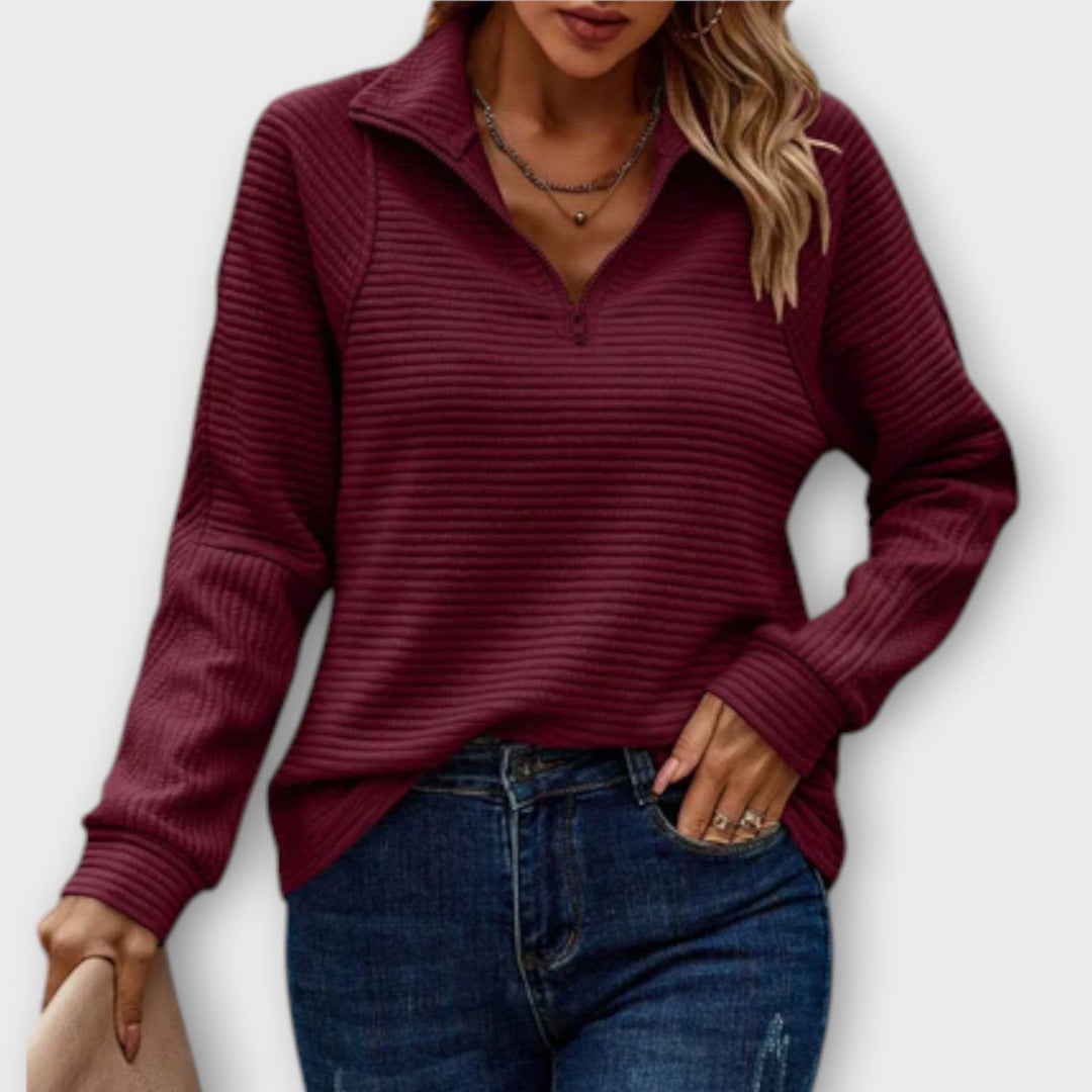 GISELA / COMFORT HALF-ZIP