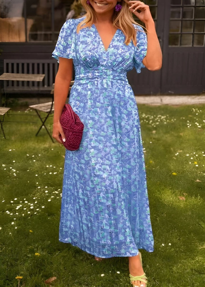 PAULINE / FLORAL MAXI DRESS