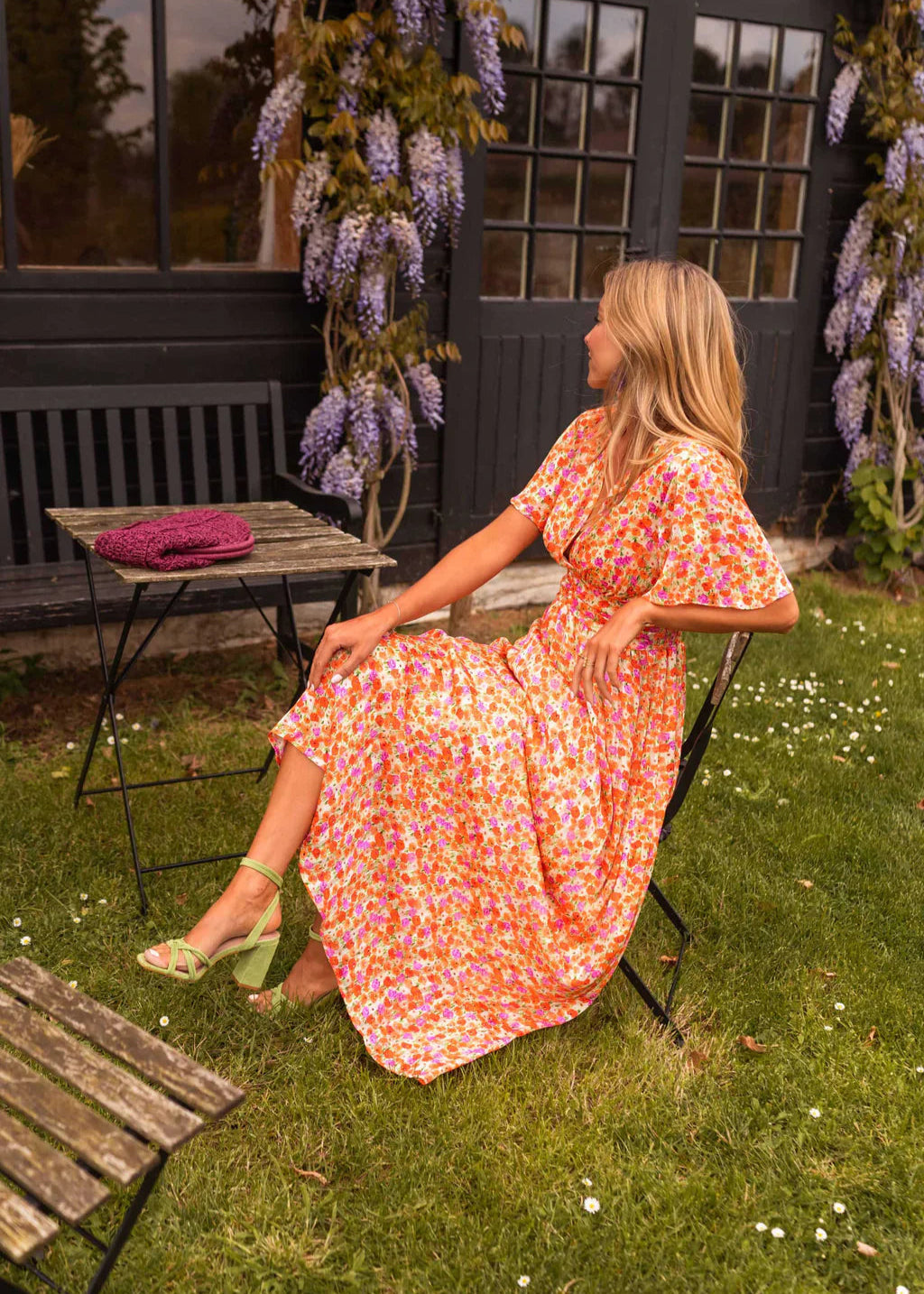 PAULINE / FLORAL MAXI DRESS