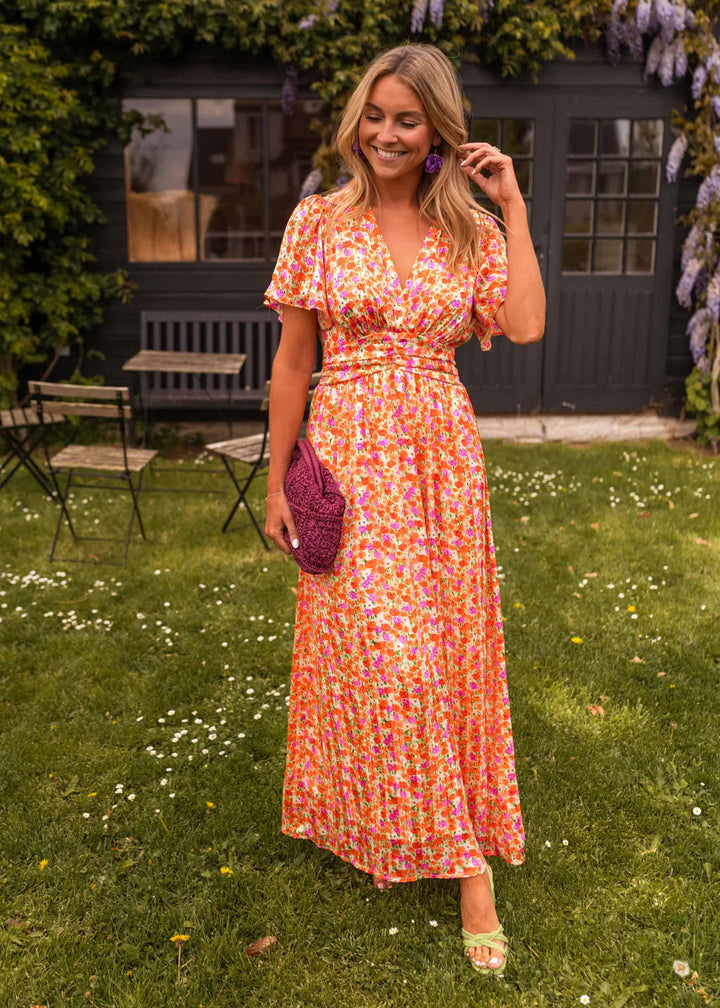 PAULINE / FLORAL MAXI DRESS