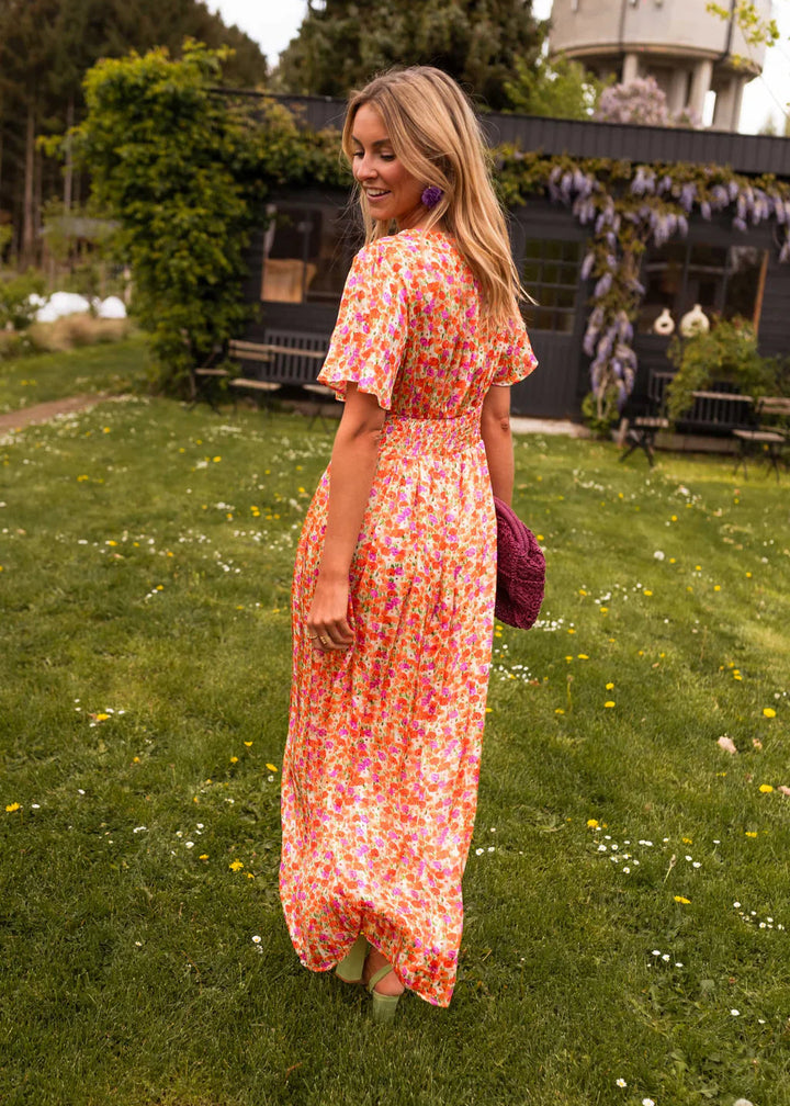 PAULINE / FLORAL MAXI DRESS