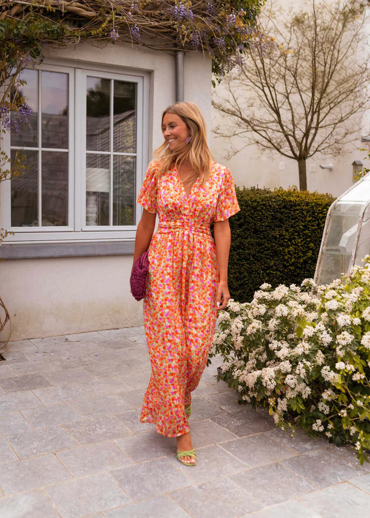PAULINE / FLORAL MAXI DRESS