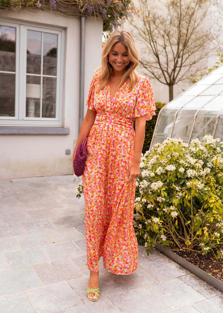 PAULINE / FLORAL MAXI DRESS