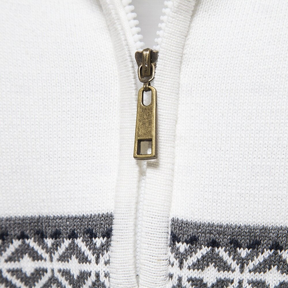 JUDE / HALF ZIP KNIT SWEATER