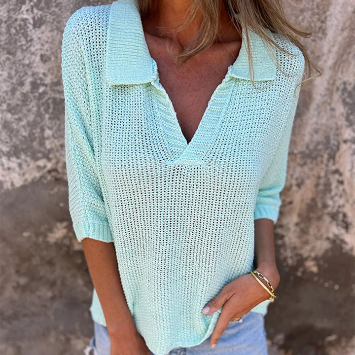 LOUANE / V-NECK TOP