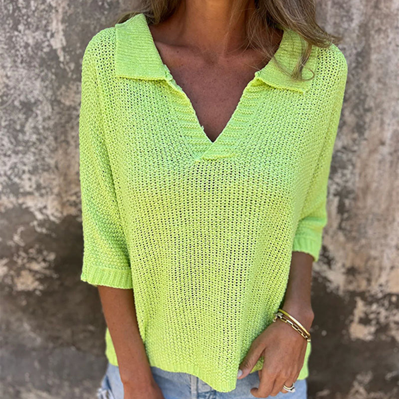 LOUANE / V-NECK TOP