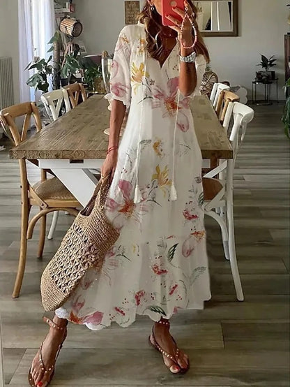 DAHLIA / BOHO MAXI DRESS