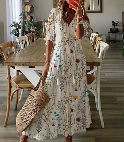 DAHLIA / BOHO MAXI DRESS