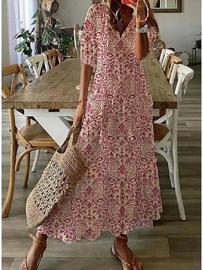 DAHLIA / BOHO MAXI DRESS