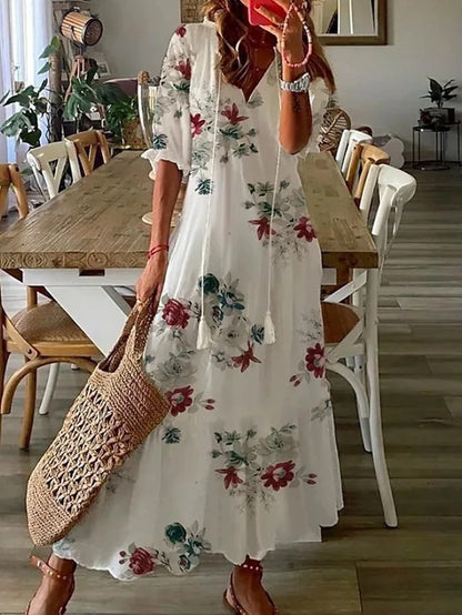 DAHLIA / BOHO MAXI DRESS